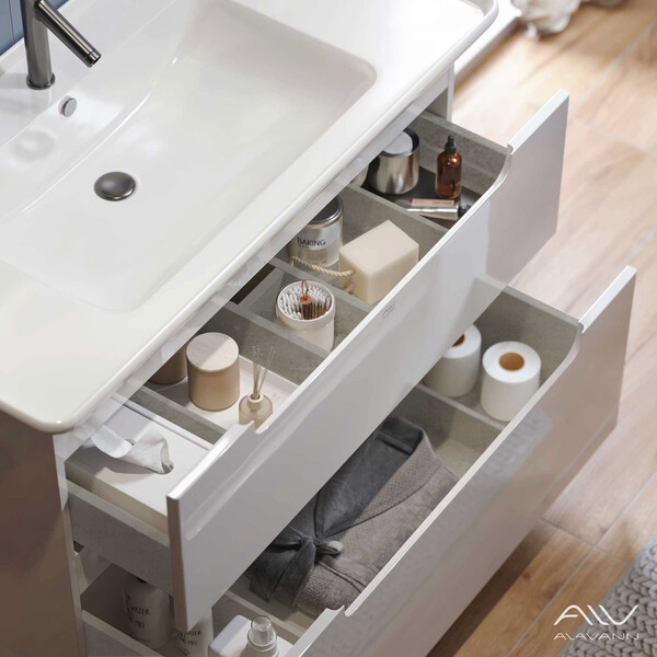 Тумба "BERTA - 105" под рак. "Дуглас-105" Белый Alavann