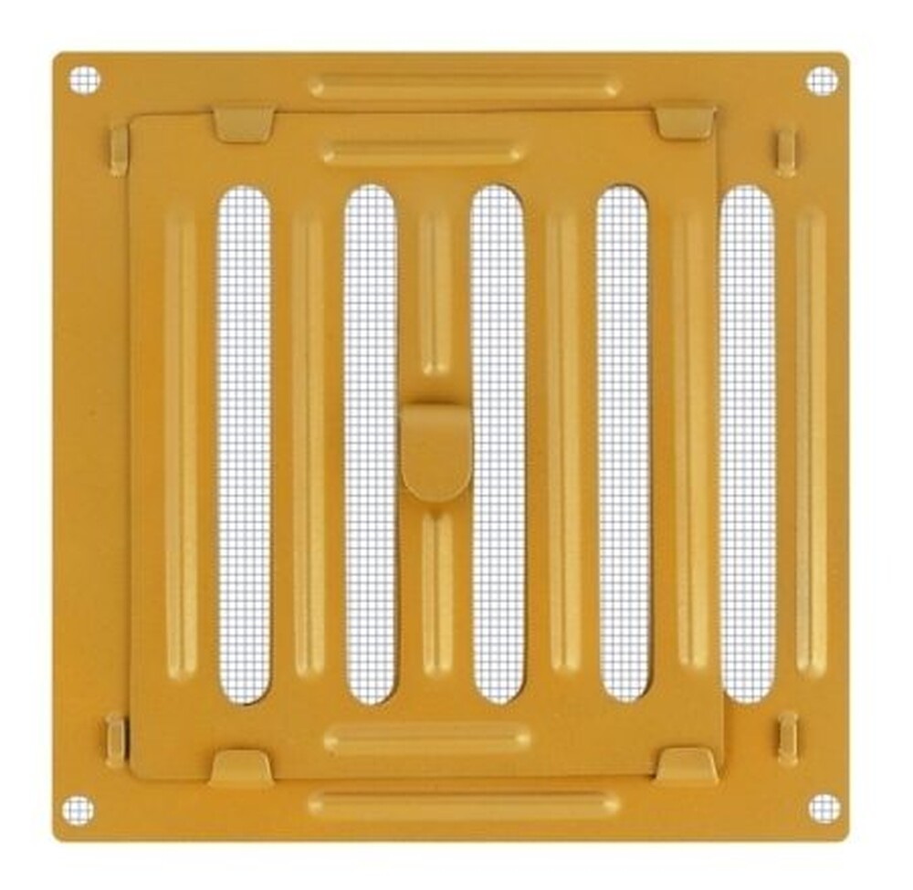 Решетка вентиляционная регулируемая Р-100 (150*150) золото*