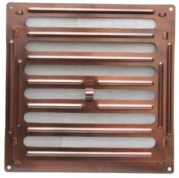 Решетка вентиляционная регулируемая Р-100 (150*150) бронза