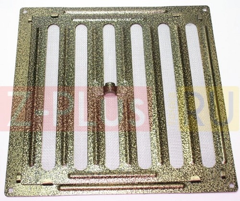 Решетка вентиляционная регулируемая Р-200 (250*250) бронза