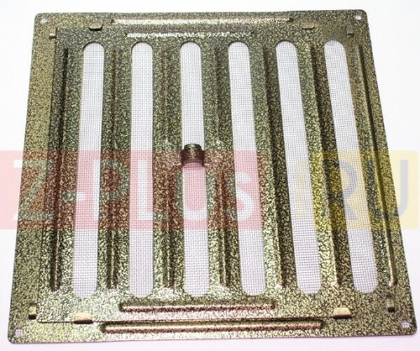 Решетка вентиляционная регулируемая Р-200 (250*250) бронза