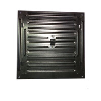 Решетка вентиляционная регулируемая Р-200 (250*250) черная