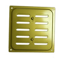 Решетка вентиляционная с заслонкой 200*200 золото*