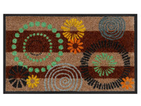 Коврик придверный влаговпитывающий SHAHINTEX Photoprint WASH and DRY 005 52х90