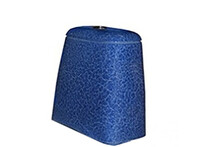 Бачок для унитаза Rosa "Премьер" КРАКЕЛЮР СИНИЙ с арматурой г.Киров (меж.ос. 210 мм)