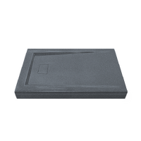 Поддон GOOD DOOR АТРИУМ мрамор 120х80 ГРЕЙ серый (без автослива) ЛП00032 Распродажа