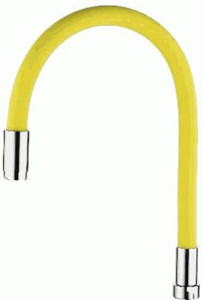 7503-4 Излив LEDEME силиконовый (жёлтый) G3/4