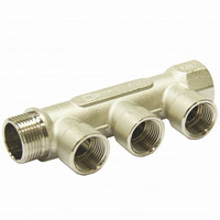 Коллектор 3 вых. (внутренняя резьба) 3/4"х1/2" СТМ C3MF3412