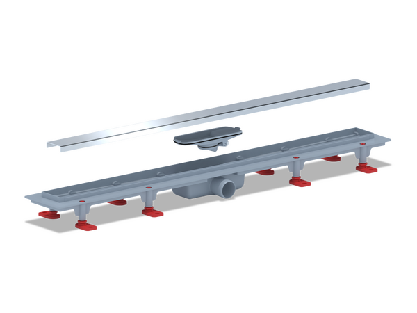 TLQ1185G Трап пластик линейный сухой выпуск 40 