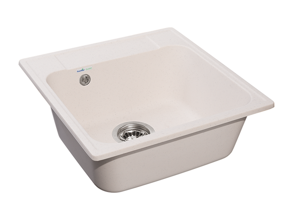 Мойка для кухни GranFest QUARZ GF-QUARZ 48 чаша 480*480 мм без сифона (48 белый)