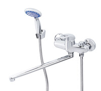 Смеситель Ванна TSARSBERG шар.d40 TSB 942 (дивертор в корпусе) 1109 тип См-ВУОРНШлА