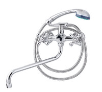 Смеситель Ванна TSARSBERG 1/2 м/к керам.перекл. 120-95 тип См-ВУДРНШлА