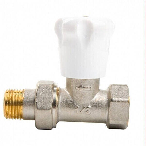 Клапан STI регулир., ручной. для радиатора, прямой 1/2