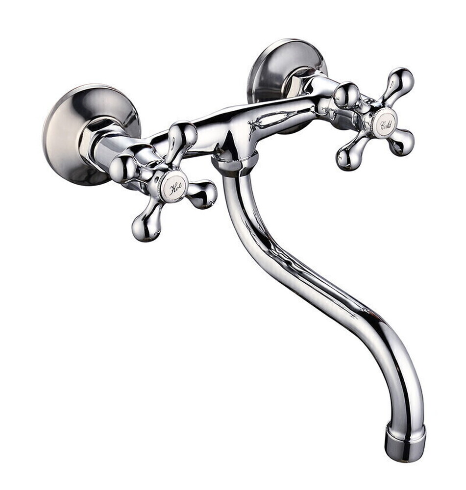 Смеситель Кухня TSARSBERG СТЕНА 235-95 керамика настенный тип См-МДРНА, См-УмДРНА