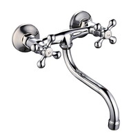 Смеситель Кухня TSARSBERG СТЕНА 235-95 керамика настенный тип См-МДРНА, См-УмДРНА