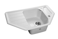 Мойка для кухни GranFest Композит CORNER 800E угловая 790*490 мм (C-800E иней)