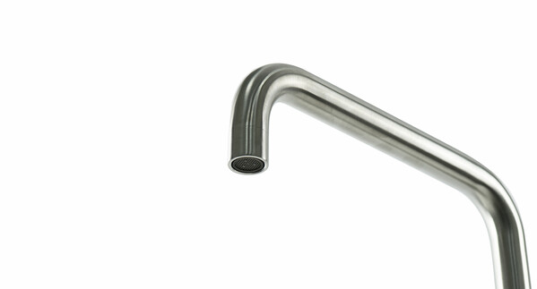 LM5077S Expert Смеситель для кухни с поворотным изливом, сталь LEMARK