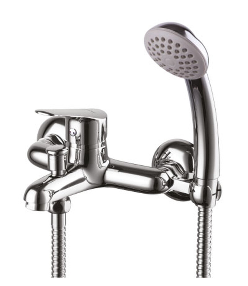 LM6552C Partner Смеситель для ванны одноручный, с коротким изливом, хром LEMARK