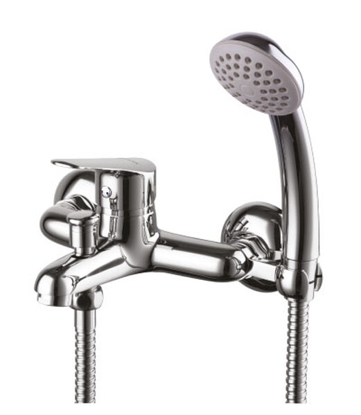 LM6552C Partner Смеситель для ванны одноручный, с коротким изливом, хром LEMARK