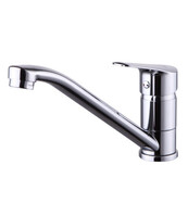 LM6554C Partner Смеситель для кухни одноручный, с поворотным изливом, хром LEMARK