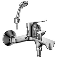 Смеситель Ванна шар d35 кор нос керамическое переключение, хром ROSSINKA RS29-31