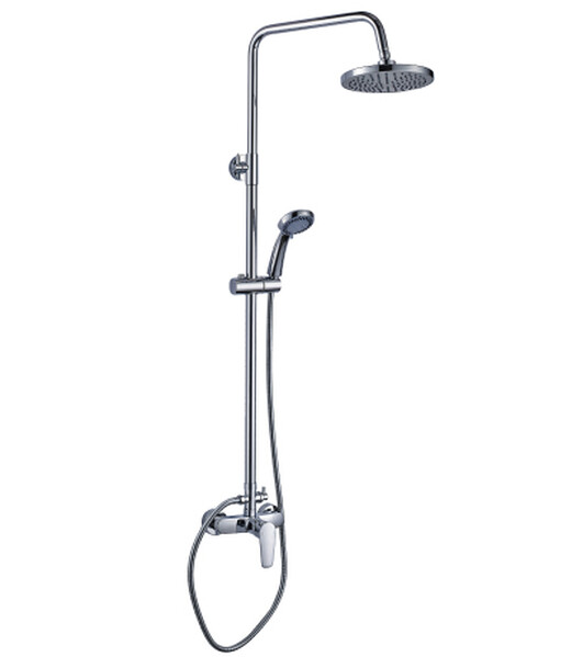Смеситель Ванна шар d35 с душевой стойкой, ручной лейкой, хром ROSSINKA S35-45