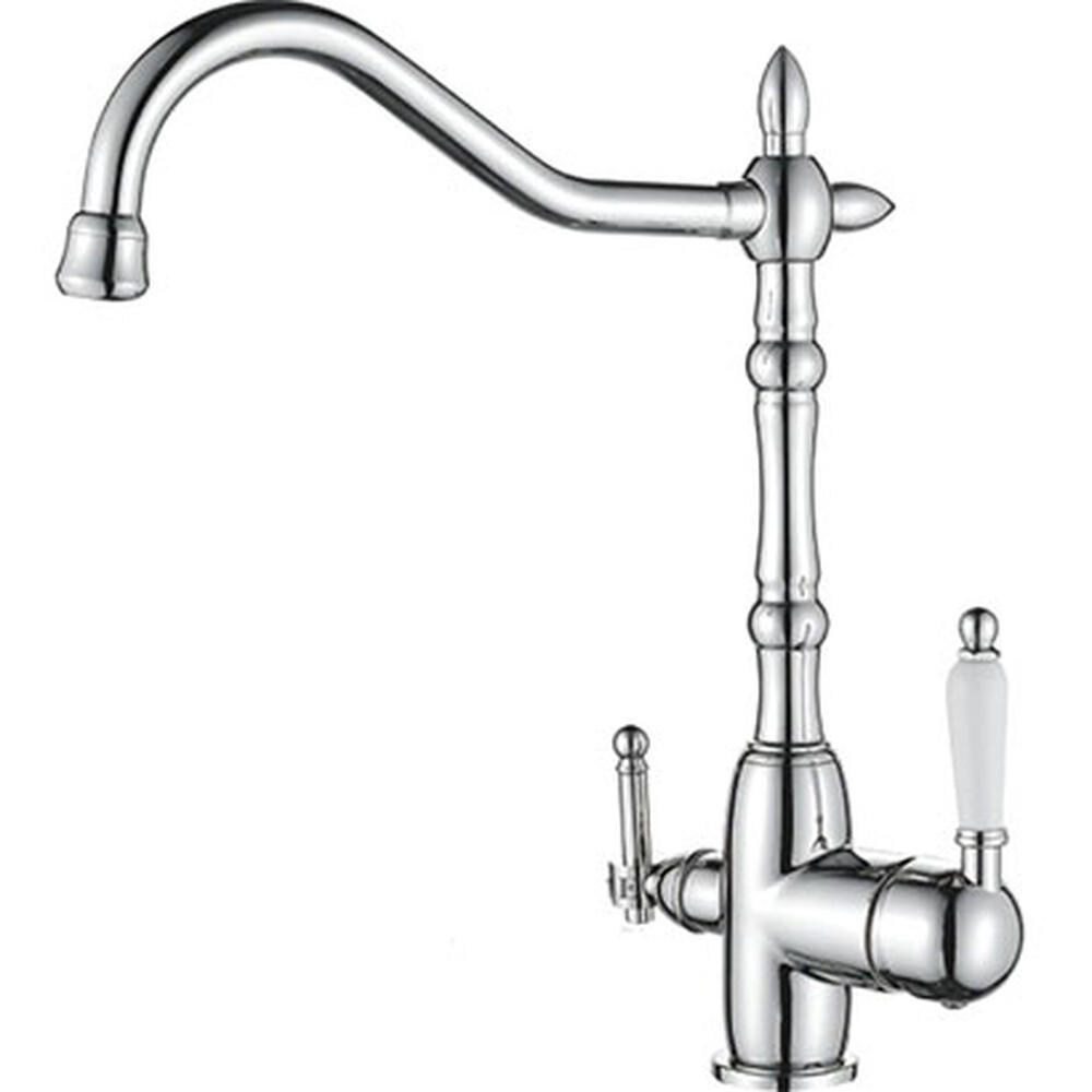 4555-3 Смеситель Кухня LEDEME шар. d35 с выходом для питьевой воды