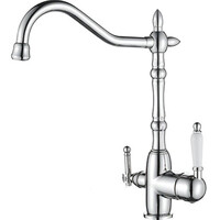 4555-3 Смеситель Кухня LEDEME шар. d35 с выходом для питьевой воды