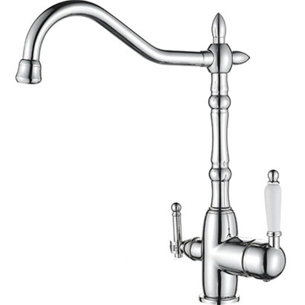 4555-3 Смеситель Кухня LEDEME шар. d35 с выходом для питьевой воды