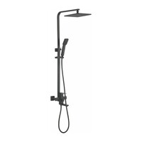 72433В Душевая система LEDEME d-35 НЕРЖАВЕЙКА (черный)