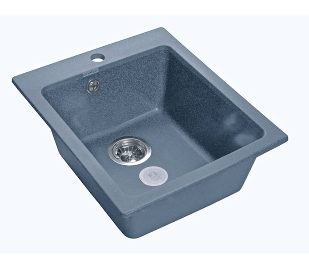 Мойка для кухни GranFest Композит PRACTIK 505 чаша 505x427мм (P-505 графит)