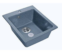 Мойка для кухни GranFest Композит PRACTIK 505 чаша 505x427мм (P-505 графит)