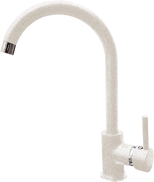 Смеситель Кухня GRANFEST  (7651) d=35 боковой U - образный  (331-белый)