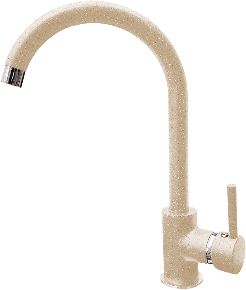 Смеситель Кухня GRANFEST  (7651) d=35 боковой U - образный  (302-песок)