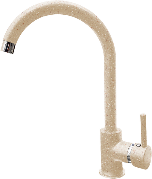 Смеситель Кухня GRANFEST  (7651) d=35 боковой U - образный  (302-песок)