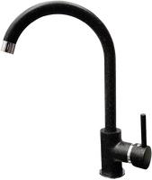 Смеситель Кухня GRANFEST  (7651) d=35 боковой U - образный  (308-черный)