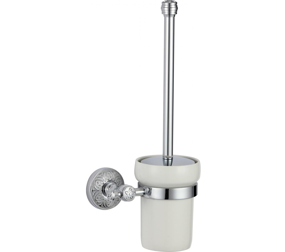 S-005894A Туалетный ёршик с настенным держателем/Хром SAVOL