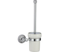 S-005894A Туалетный ёршик с настенным держателем/Хром SAVOL