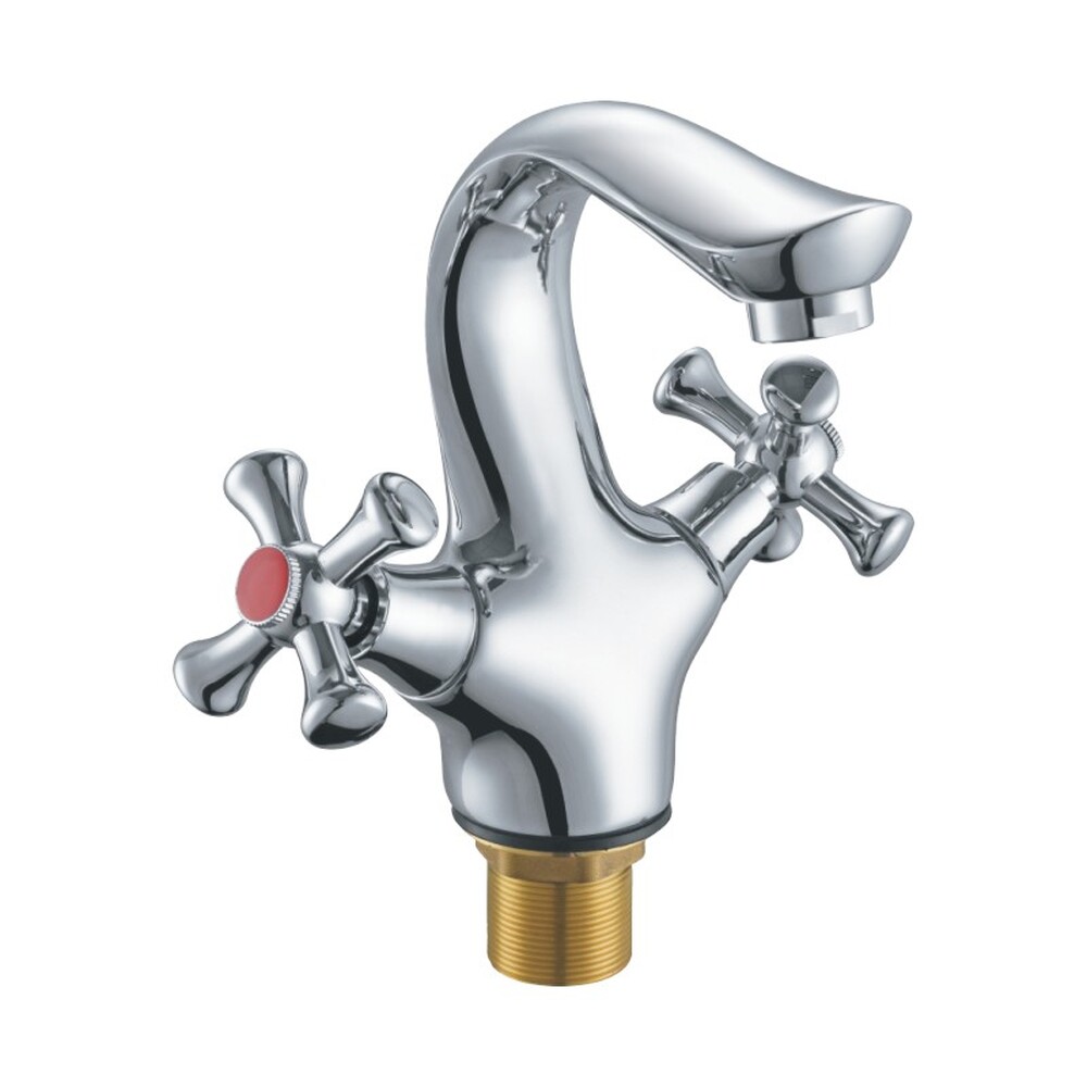 FM1027 Смеситель Тюльпан Fmark 1/2 м/к хром Крест