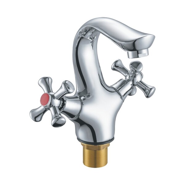 FM1027 Смеситель Тюльпан Fmark 1/2 м/к хром Крест