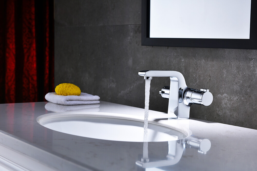 LM7836C Yeti Смеситель для умывальника термостатический, хром LEMARK