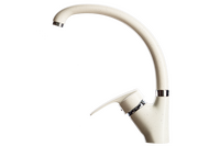 Смеситель Кухня GRANICOM 009 высокий излив (белый), 35 картридж