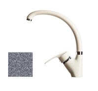 Смеситель Кухня GRANICOM 009 высокий излив (графит), 35 картридж