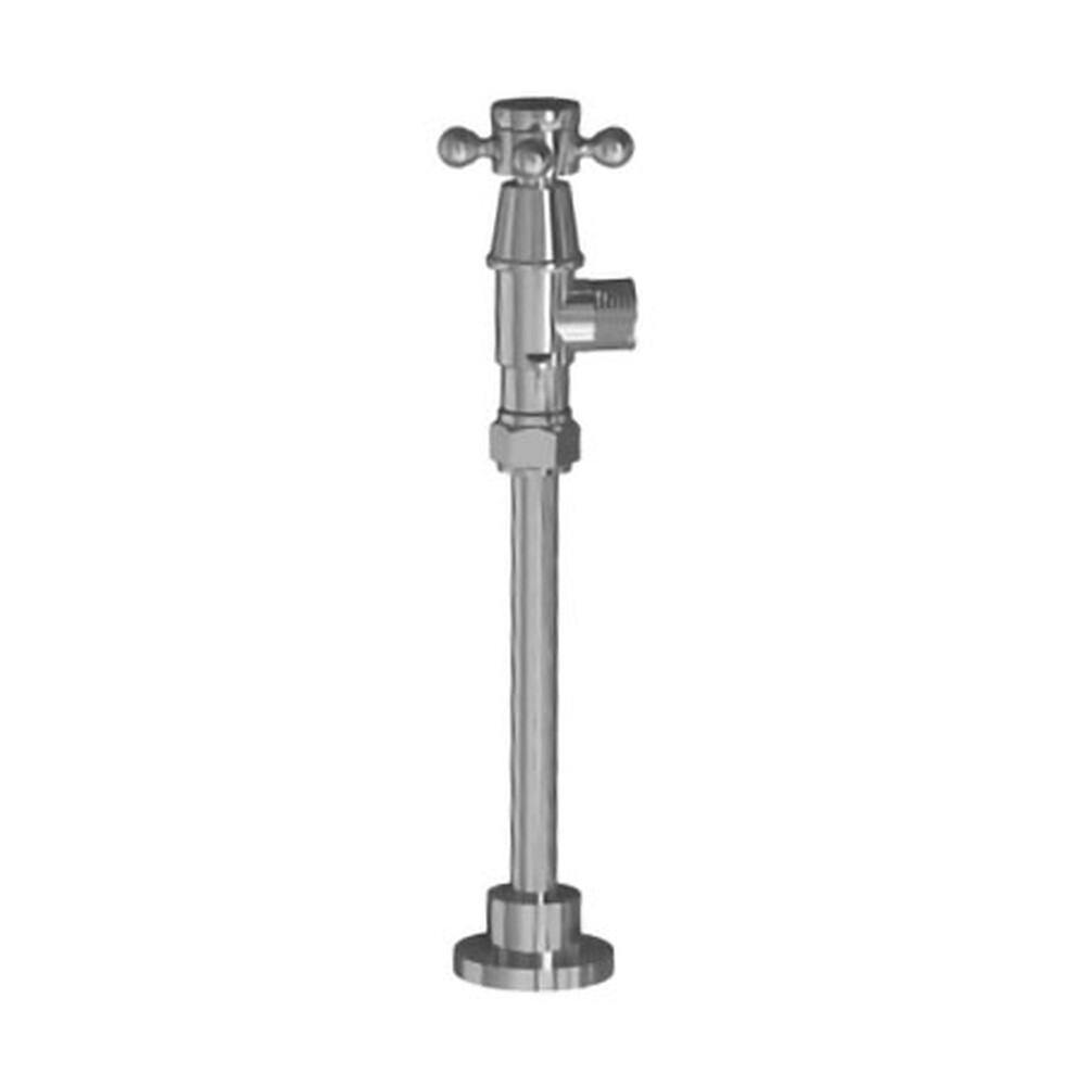 Вентиль люкс угловой г/ш 1/2х1/2" с трубкой добора и отражателем Селебрити (Хром) 12269