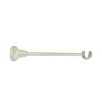 Кронштейн одинарный открытый D19 белое золото (В001-19)