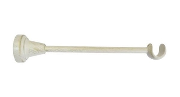 Кронштейн одинарный открытый D19 белое золото (В010-19)