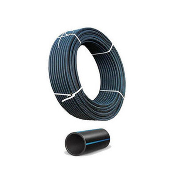 Труба  ПЭ100  PN10 SDR17 d.40*2,4мм (бухта 200 м)  SANTREK