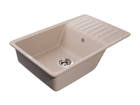 Мойка GRANFEST--QUARZ - 72 1 чаша+крыло 760*480 мм (ПЕСОК)(без сифона)