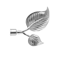 Наконечник Лист большой (набор 2 штуки) D16 хром (A109-16)