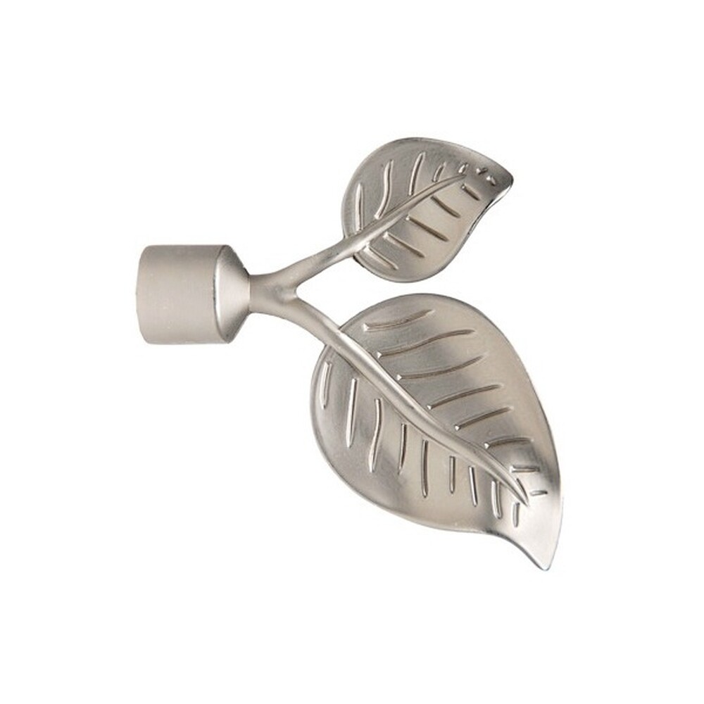 Наконечник Лист большой (набор 2 штуки) D19 сатин (А109-19)